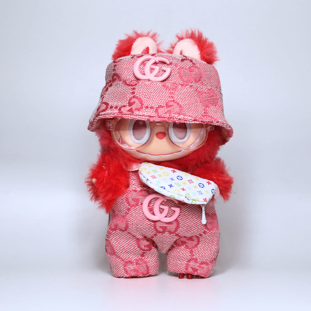 G-Style Outfit Set - Labubu Fashion Clothes (Metallic Logo)